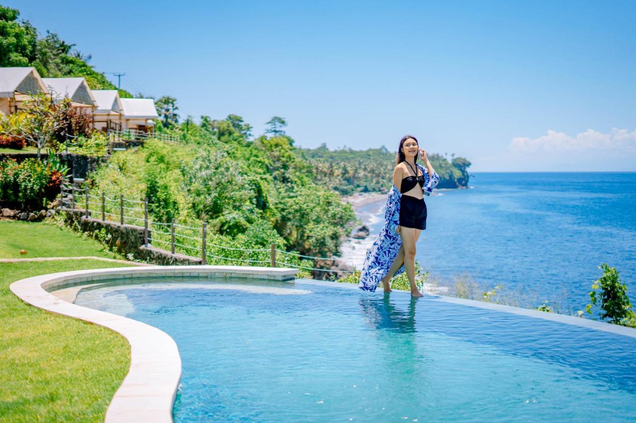 Bali Cliff Glamping Seraya Exterior foto