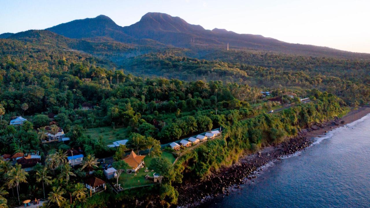 Bali Cliff Glamping Seraya Exterior foto