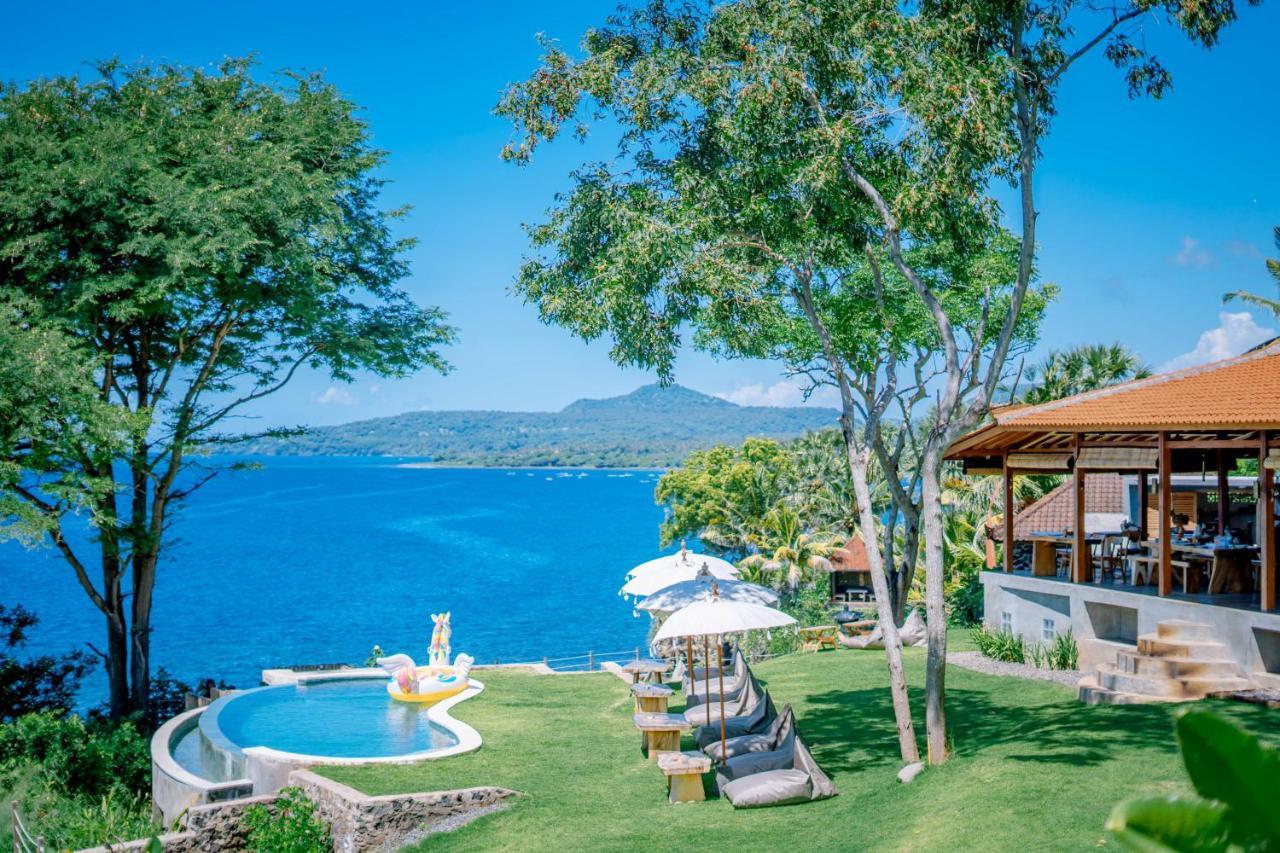 Bali Cliff Glamping Seraya Exterior foto