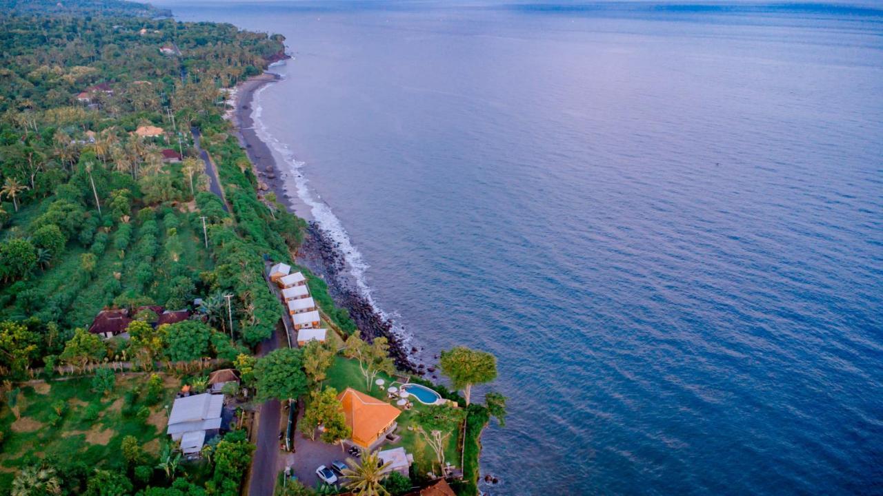 Bali Cliff Glamping Seraya Exterior foto