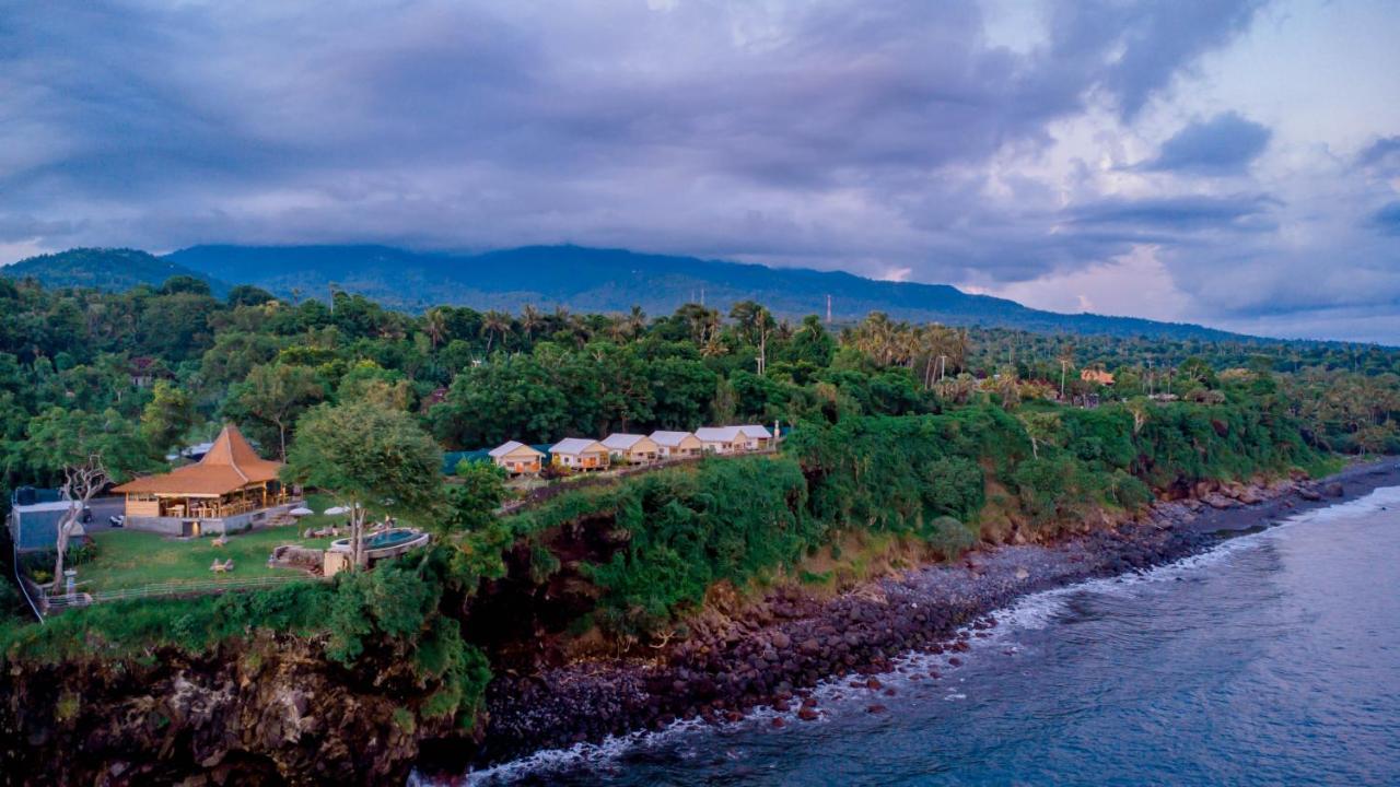 Bali Cliff Glamping Seraya Exterior foto