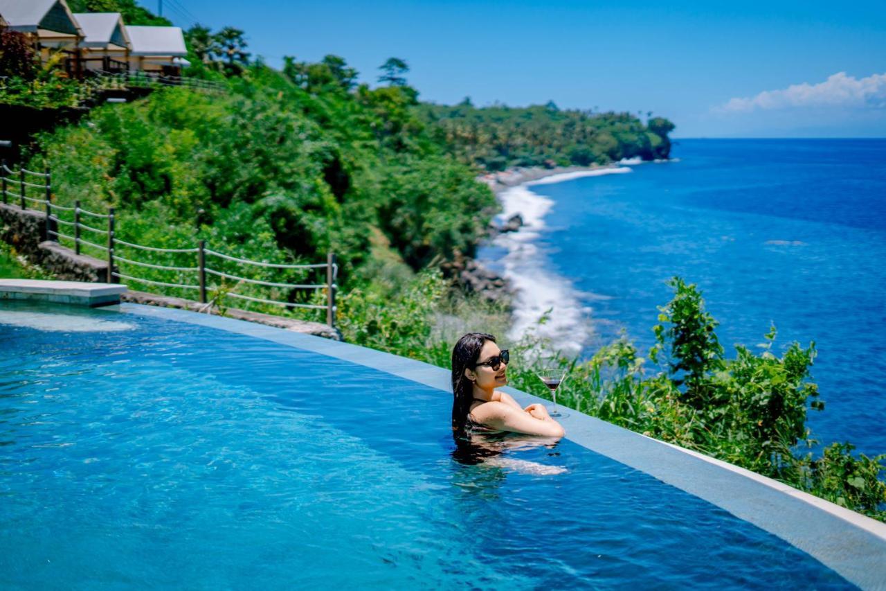 Bali Cliff Glamping Seraya Exterior foto