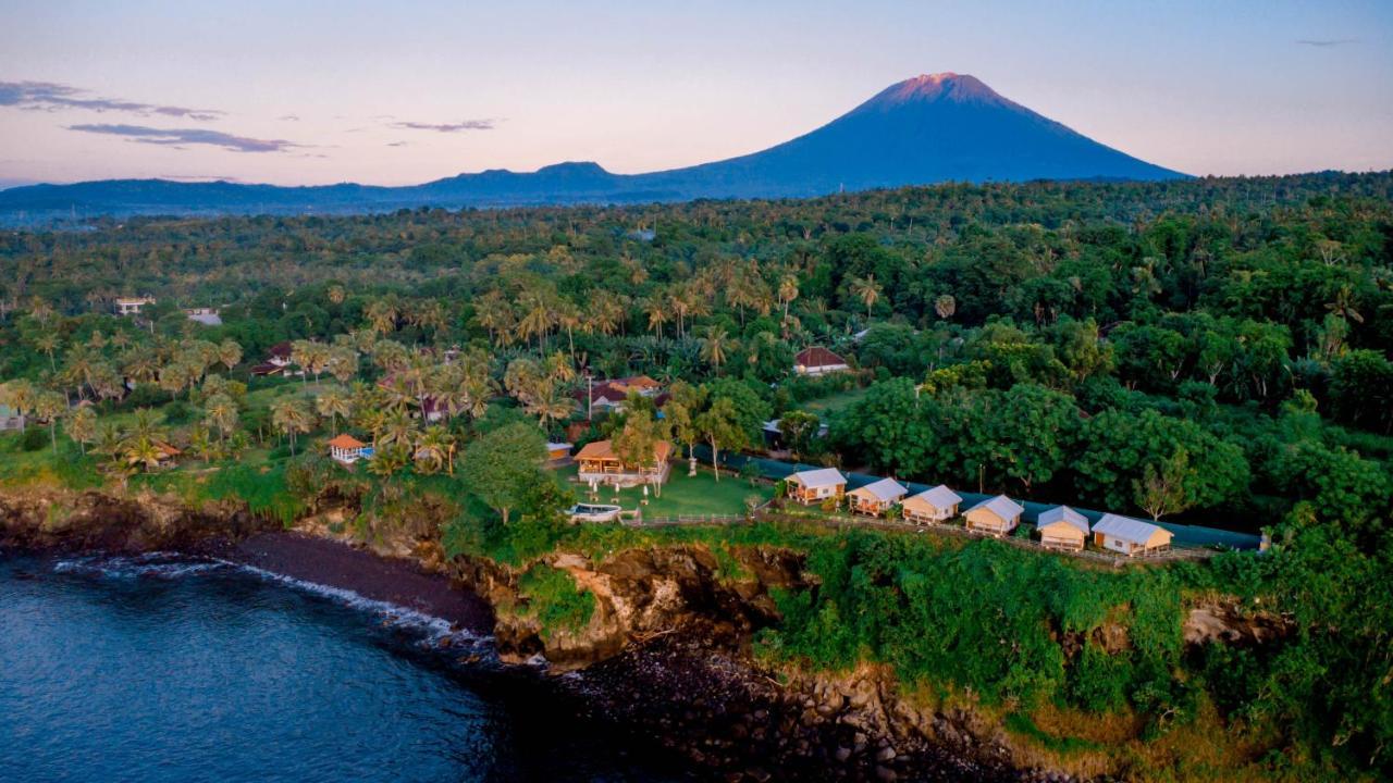 Bali Cliff Glamping Seraya Exterior foto