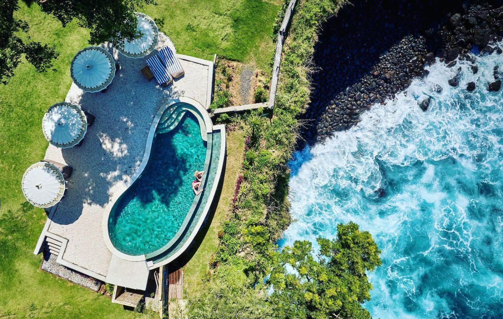 Bali Cliff Glamping Seraya Exterior foto