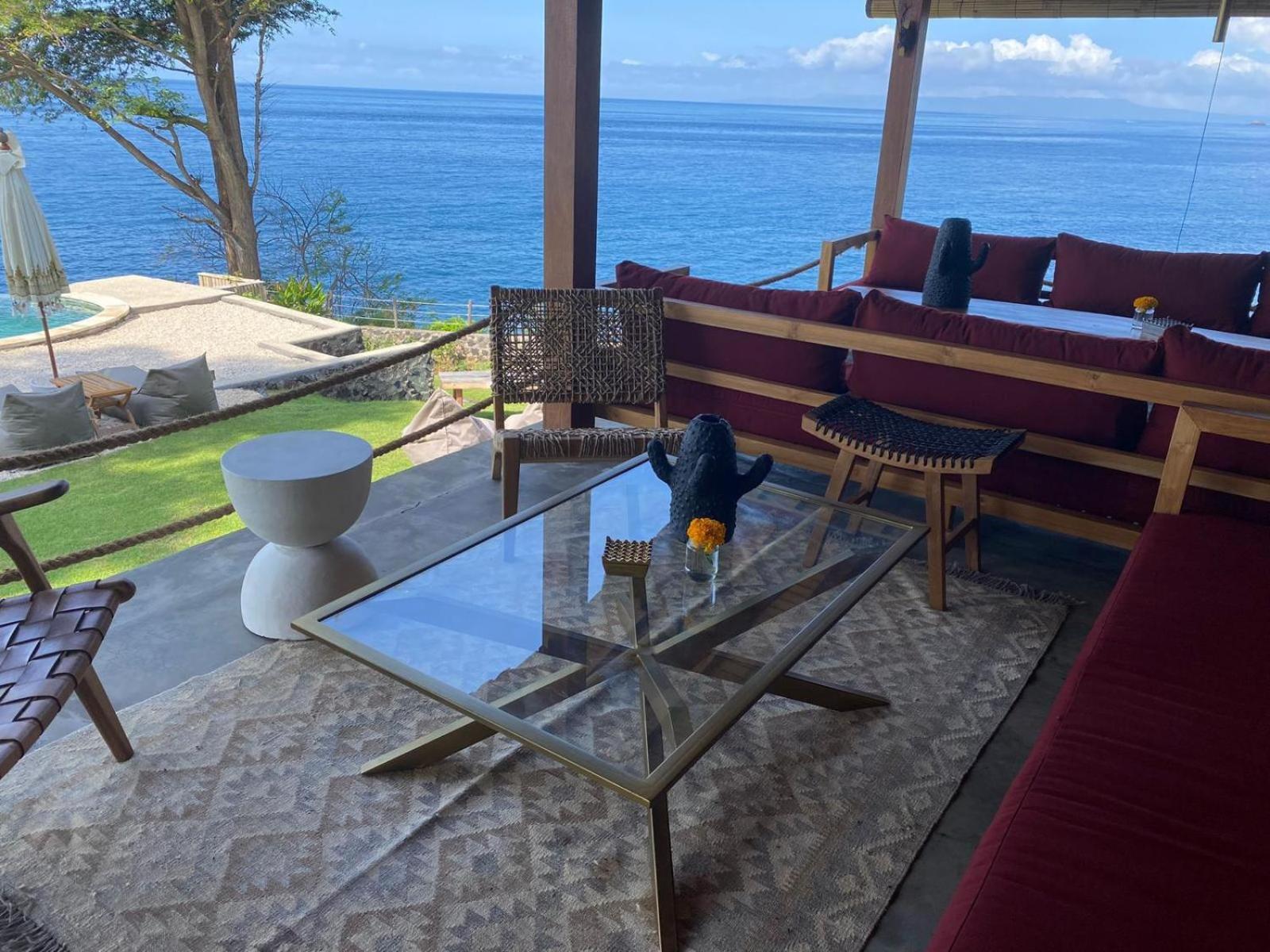 Bali Cliff Glamping Seraya Exterior foto