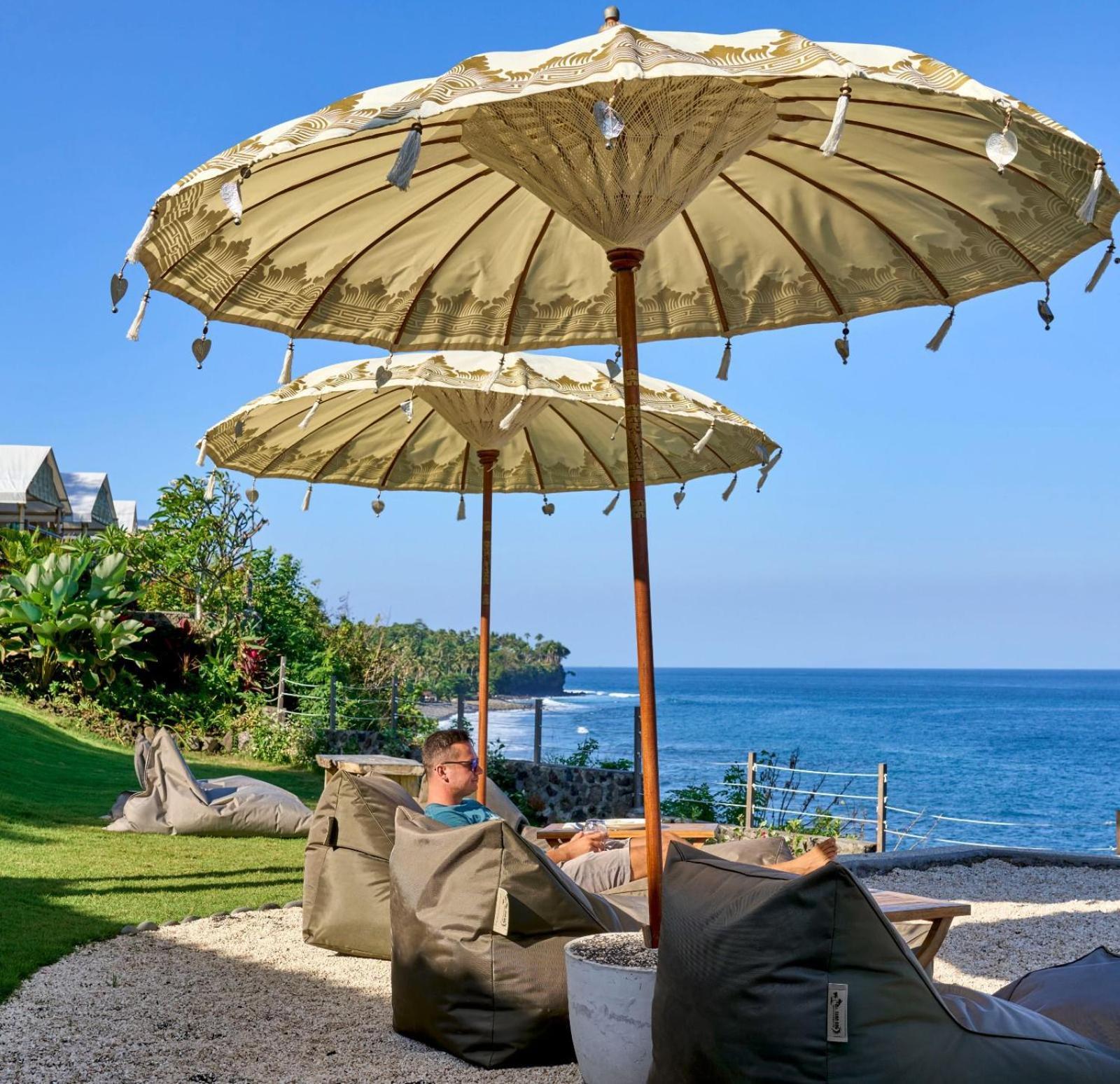 Bali Cliff Glamping Seraya Exterior foto